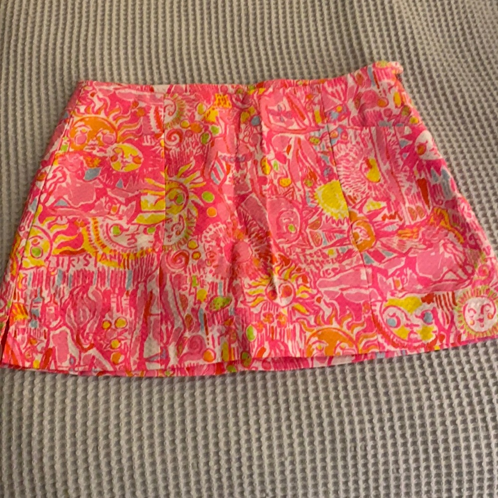 Lilly pulitzer sun skort size 4